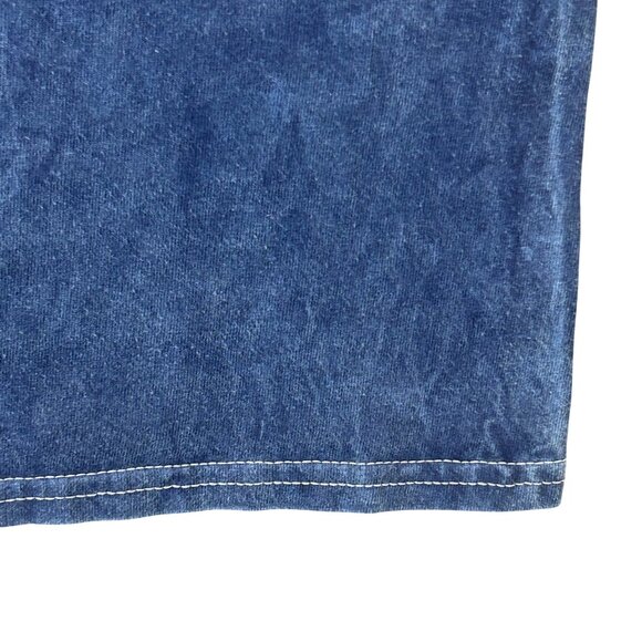 Nirvana "In Utero" Distressed Look Graphic T-Shirt Woman L Blue With Pink Print - Picture 6 of 11